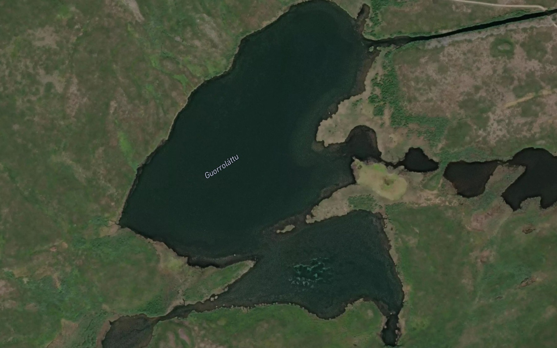 Satellite map of the Guorruladdo