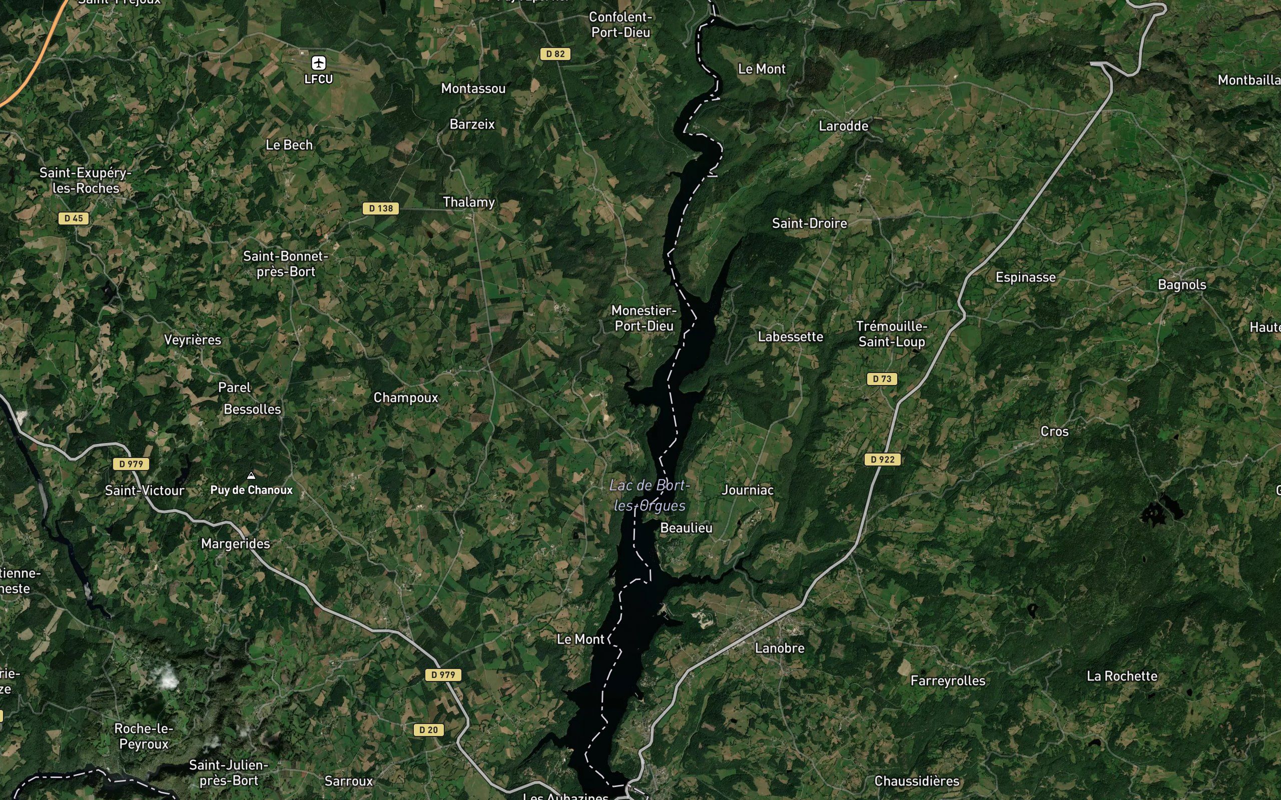 Lac de Bort-les-Orgues