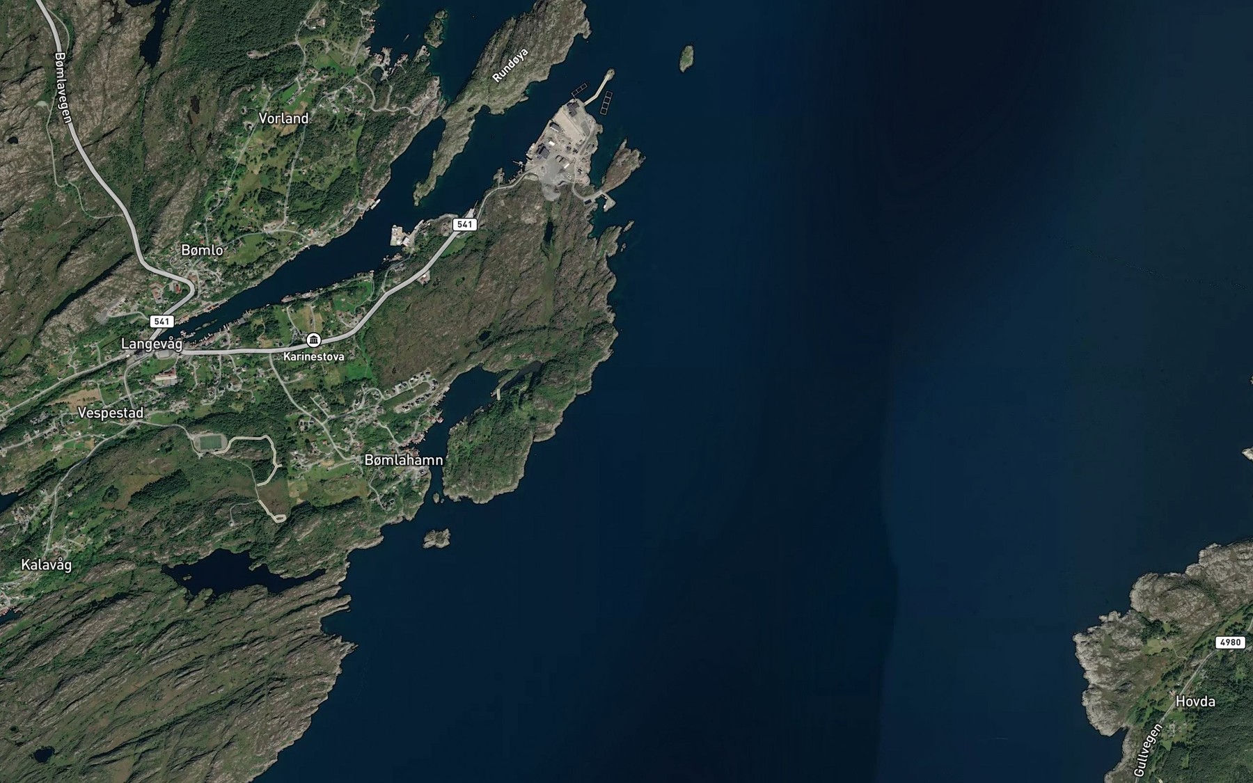 Satellite map of the Storblegen