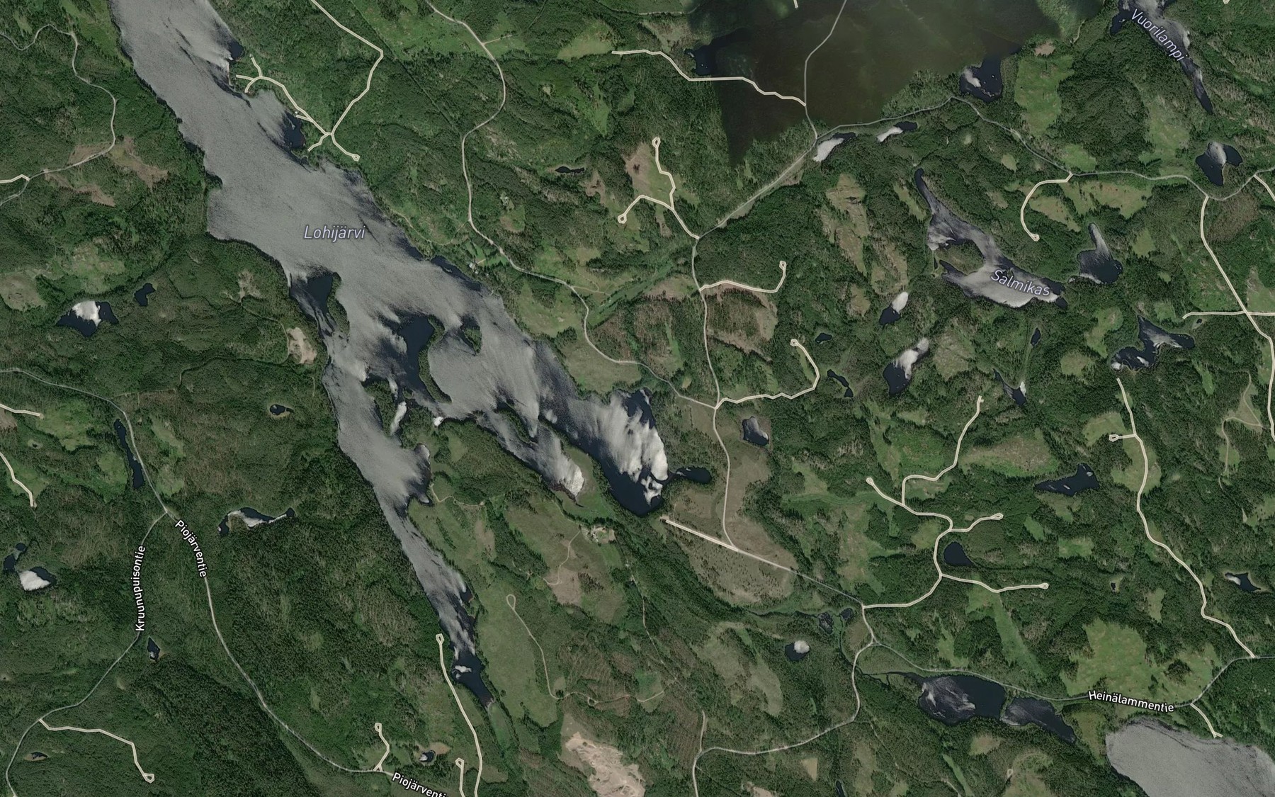 Satellite map of the Kaarmelahti