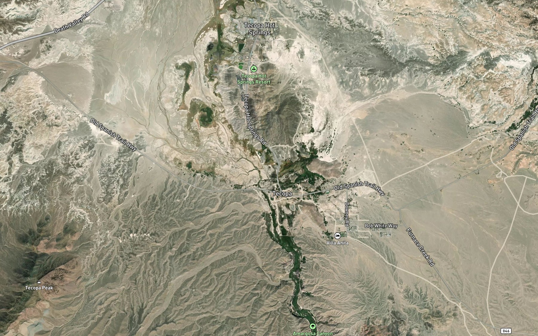 Satellite map of the Grimshaw Lake