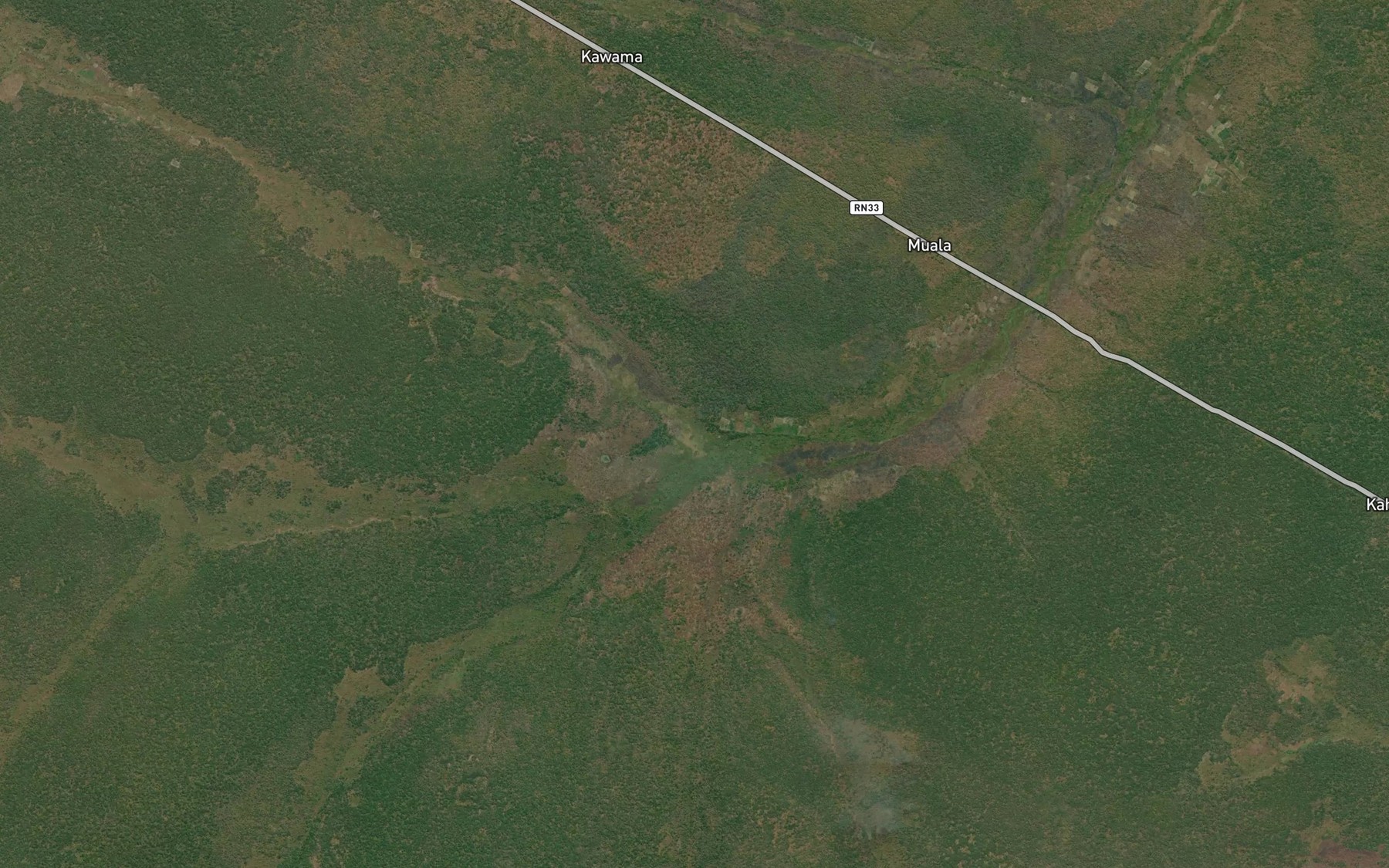Satellite map of the Diozi