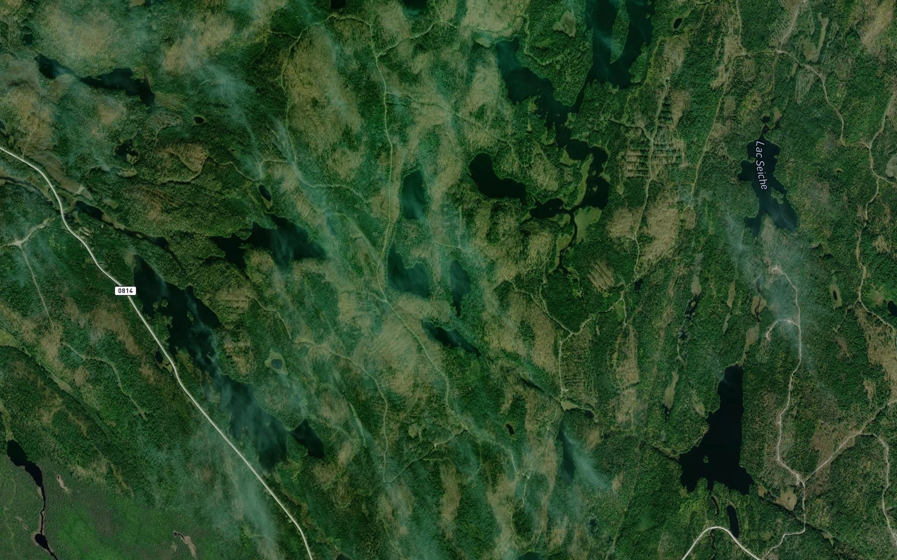 Satellite map of the Lac du Pic a Glace