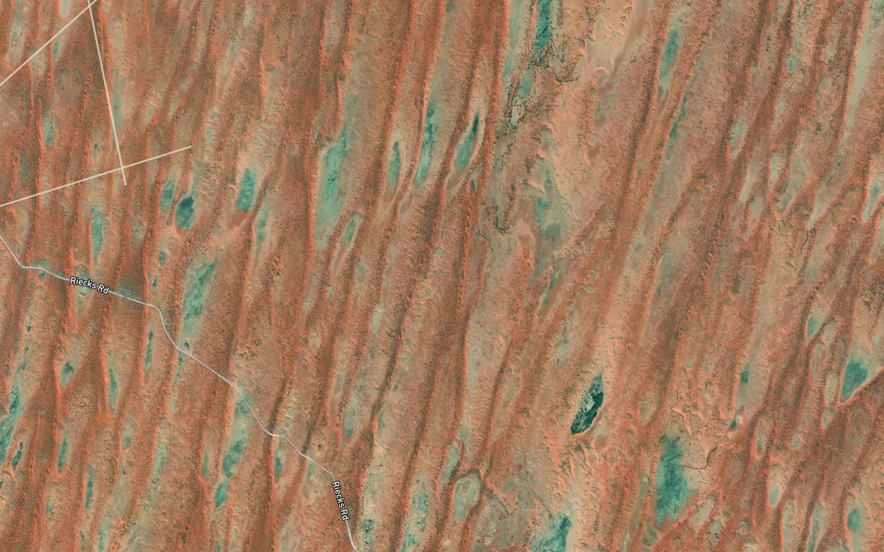 Satellite map of the Ballards Lagoon