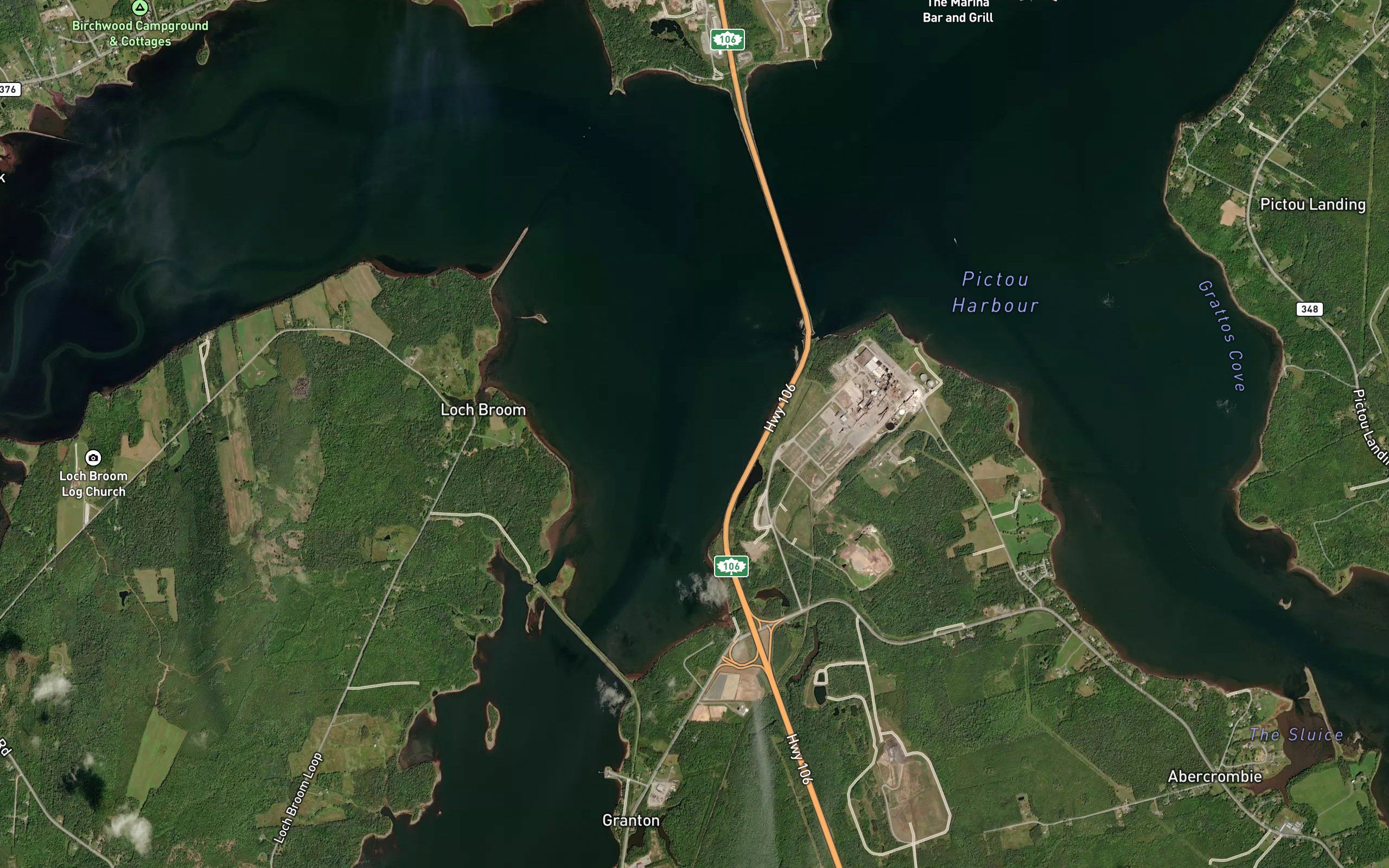 Middle River of Pictou