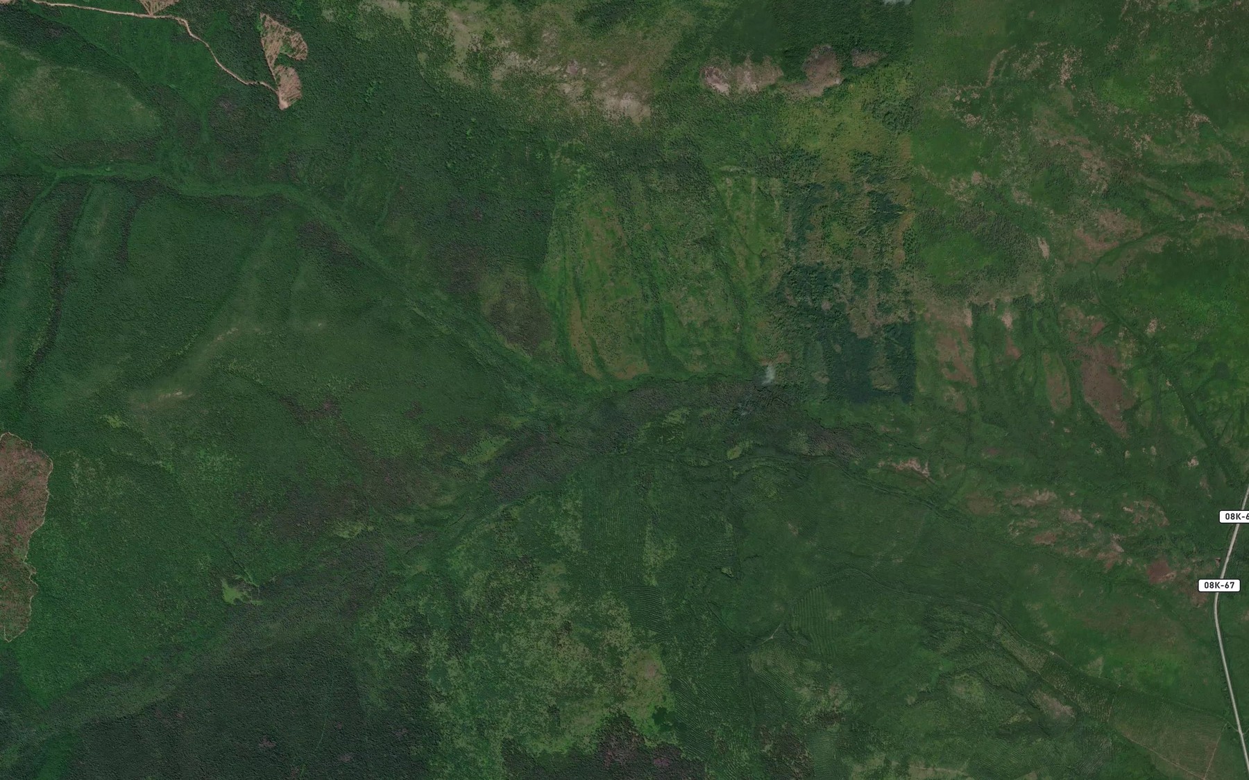 Satellite map of the Yelovka
