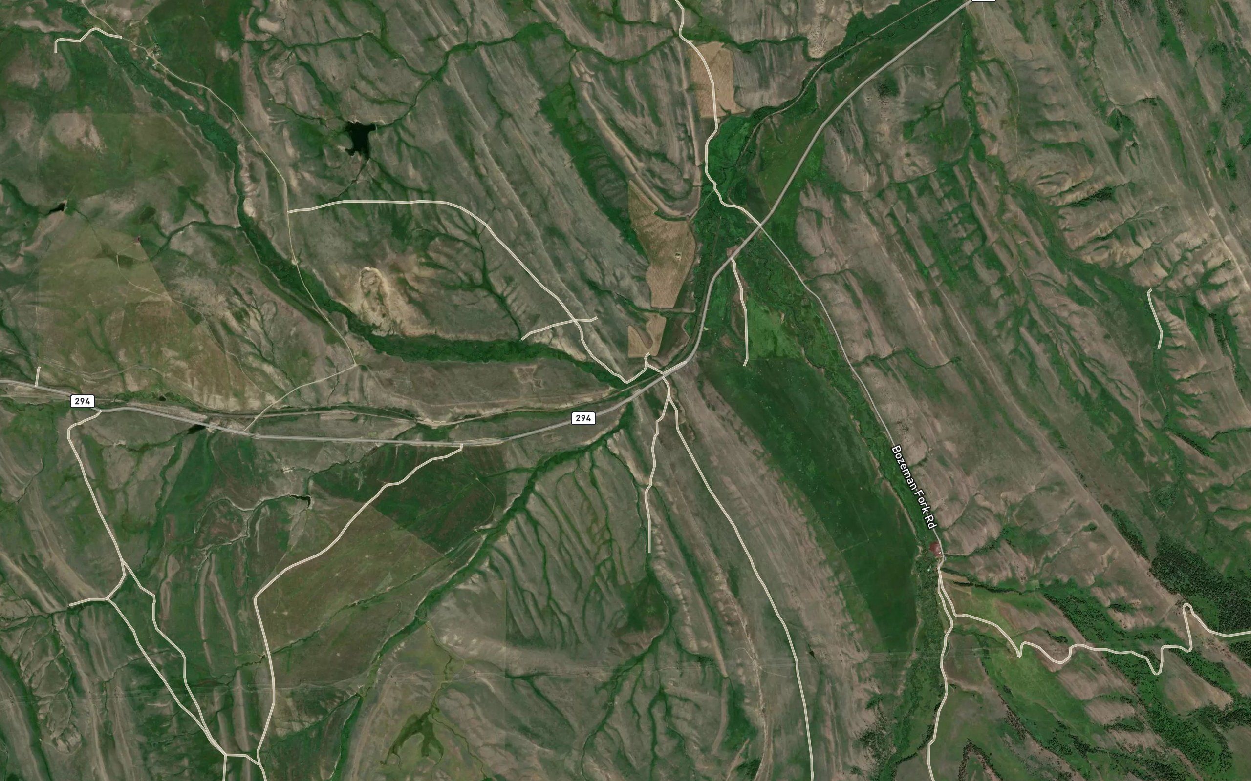 Dry Fork Musselshell River