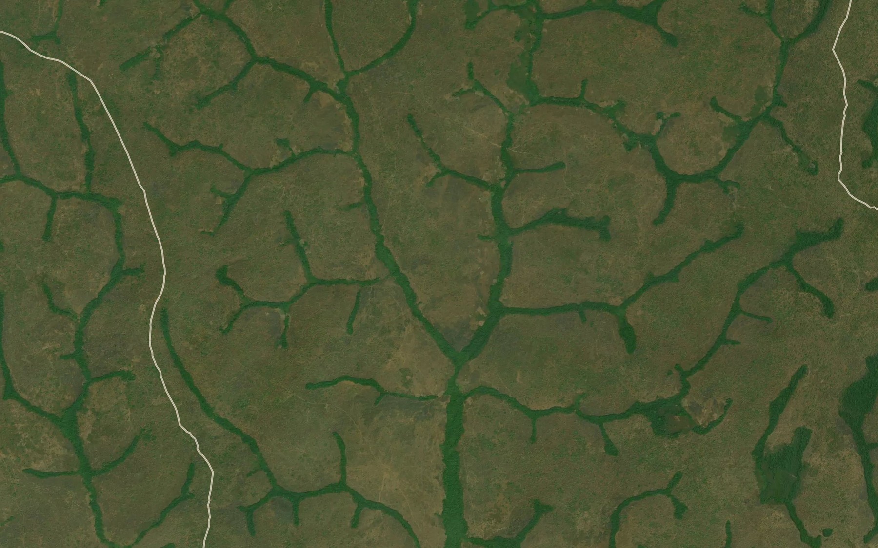 Satellite map of the Bendougoulou