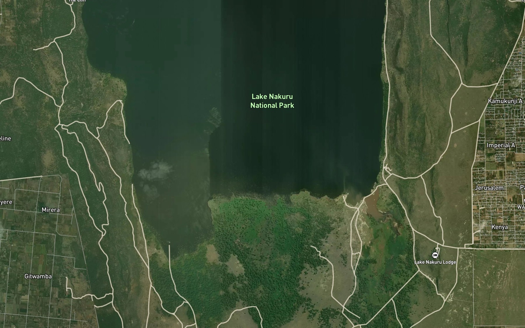 Satellite map of the Makalia