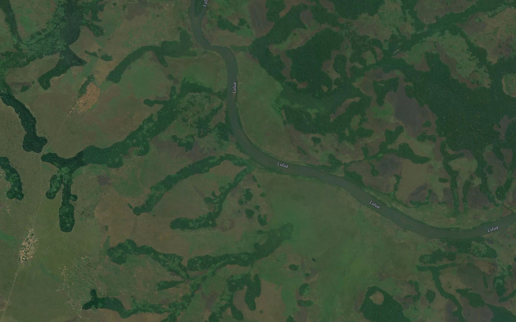 Satellite map of the Kabungu