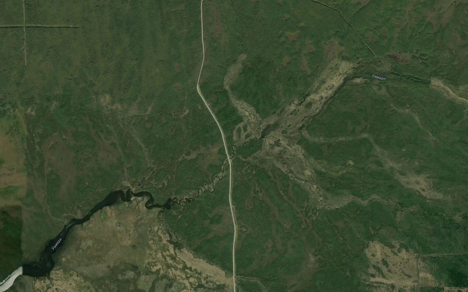 Satellite map of the Kargani
