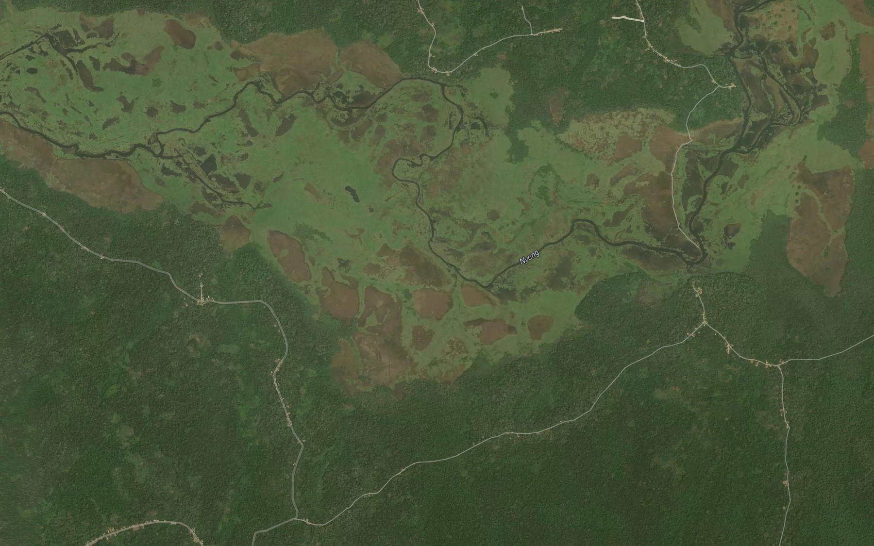 Satellite map of the Yoo