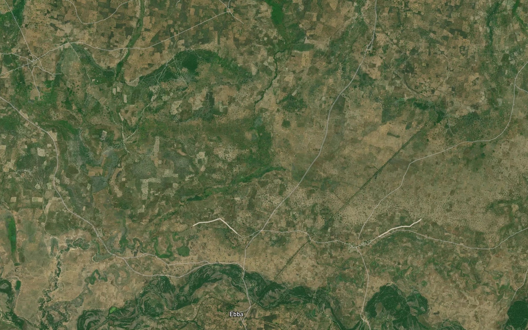Satellite map of the River Eyiko