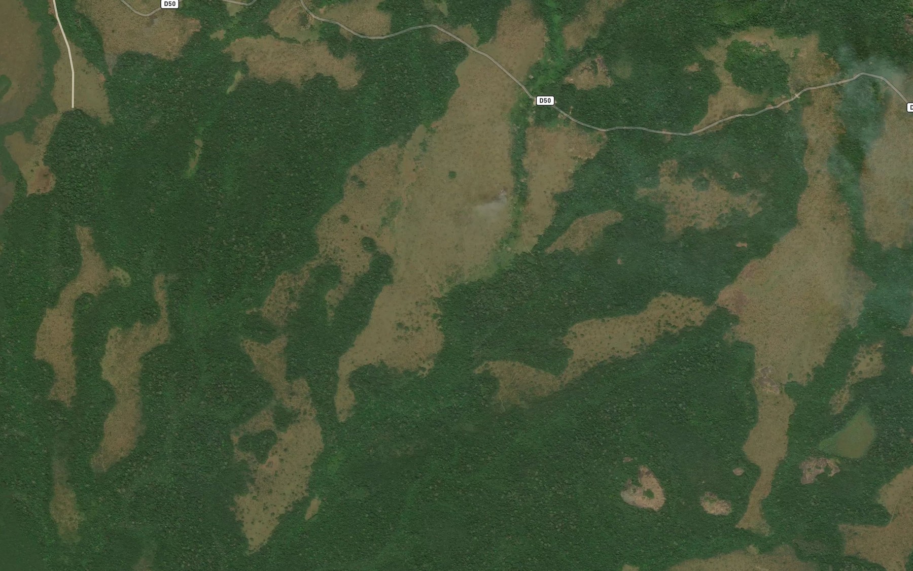 Satellite map of the Medji