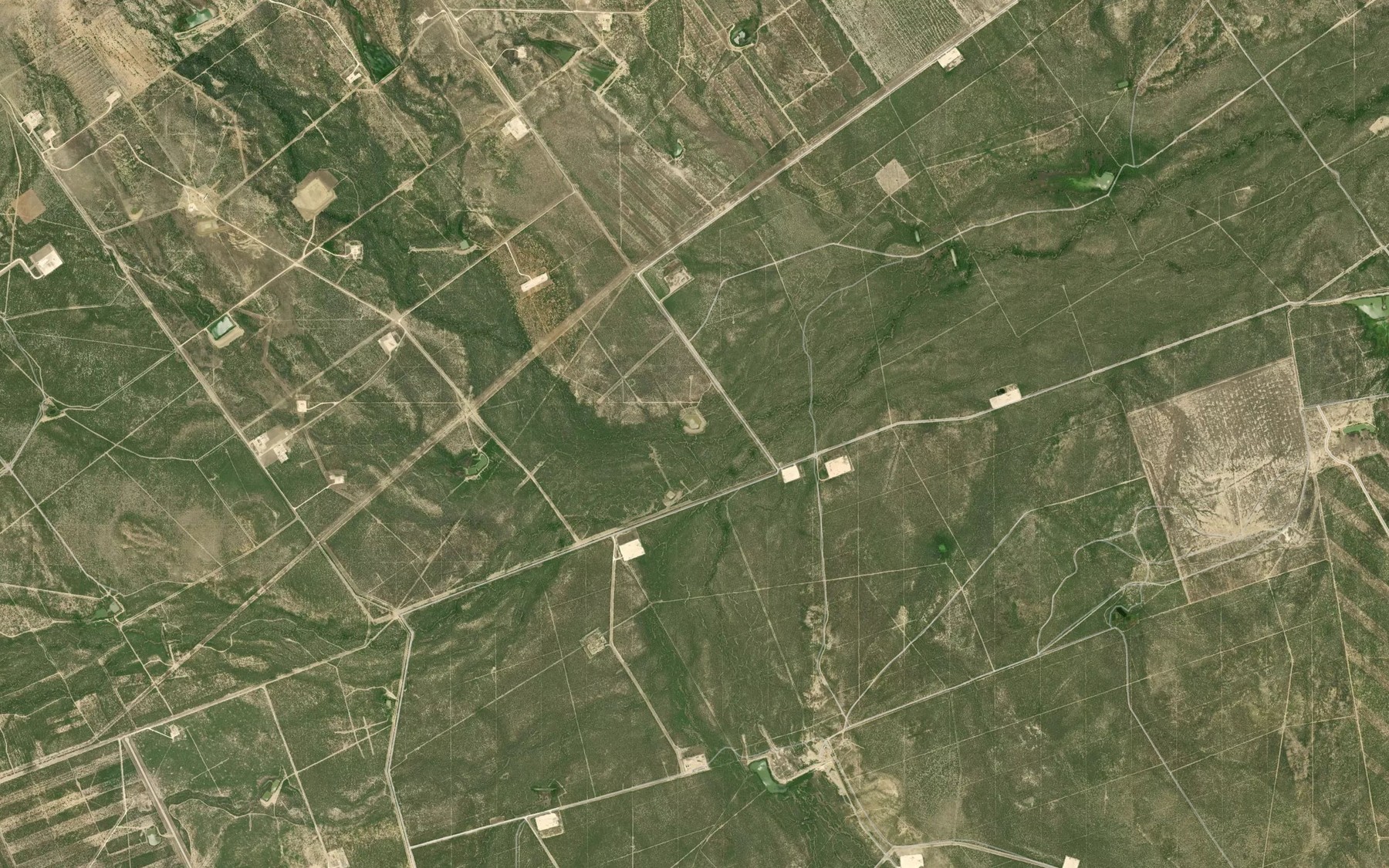 Satellite map of the Bonito South Branch