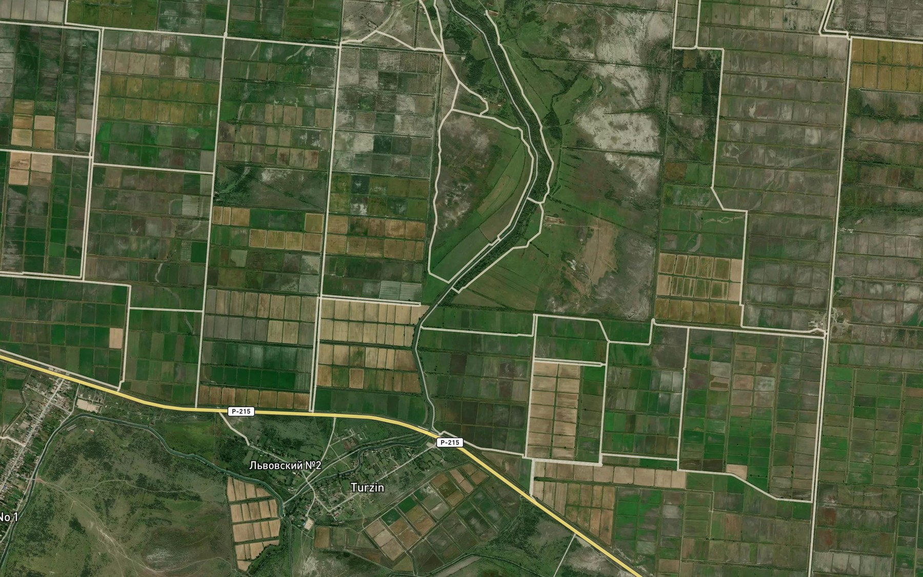 Satellite map of the Pravoberezhnyy Kanal