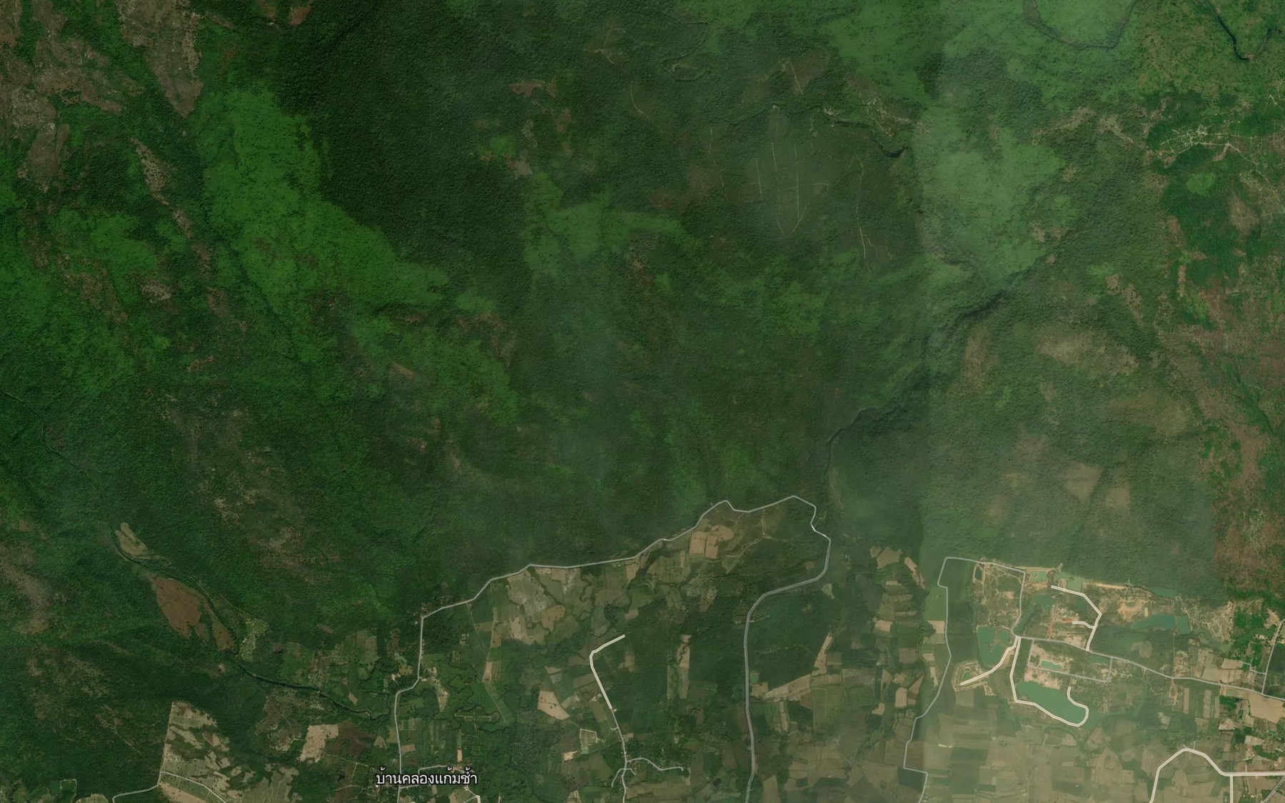 Satellite map of the Nam Tok Than Thip