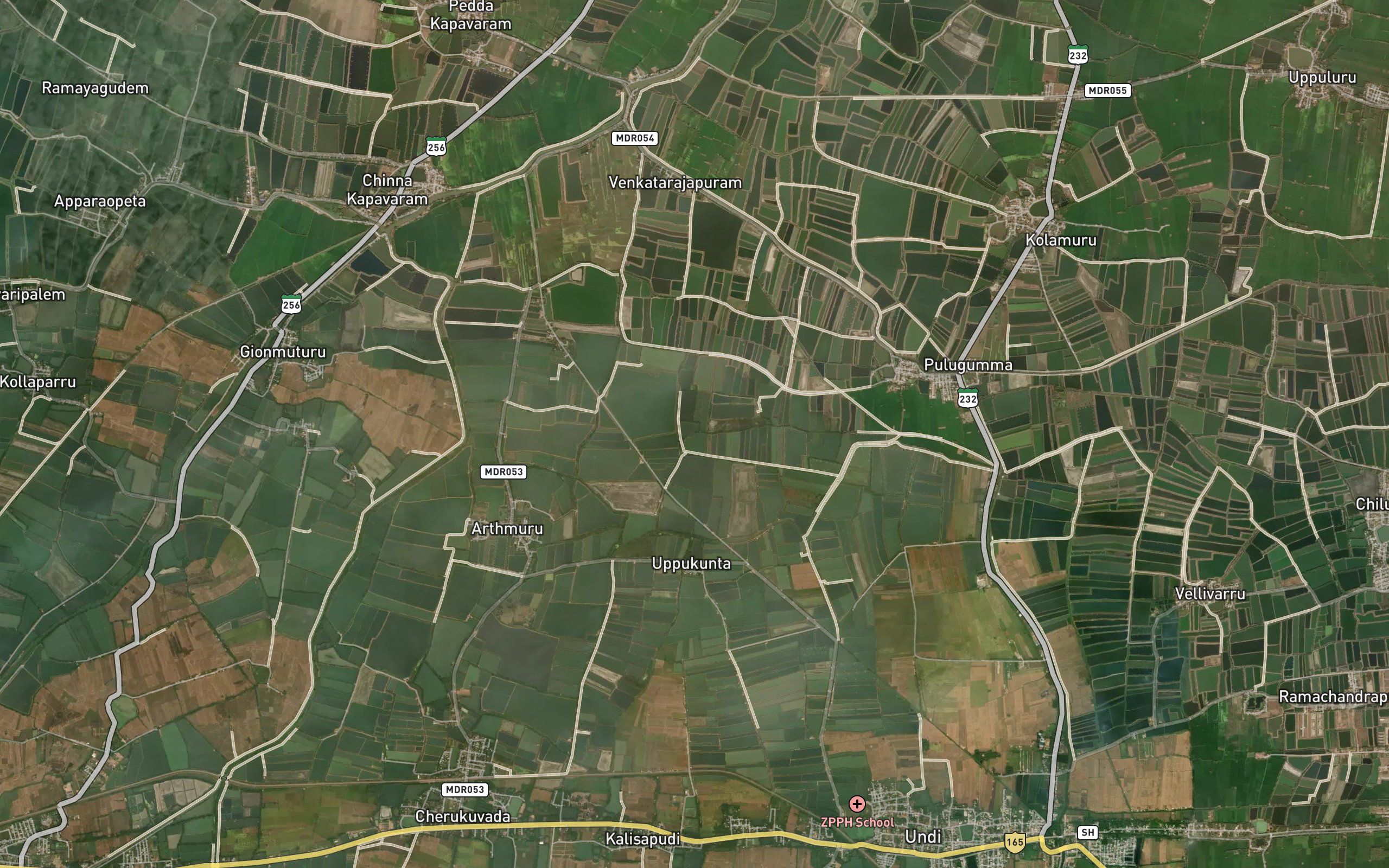 Pamulaparru Branch Channel