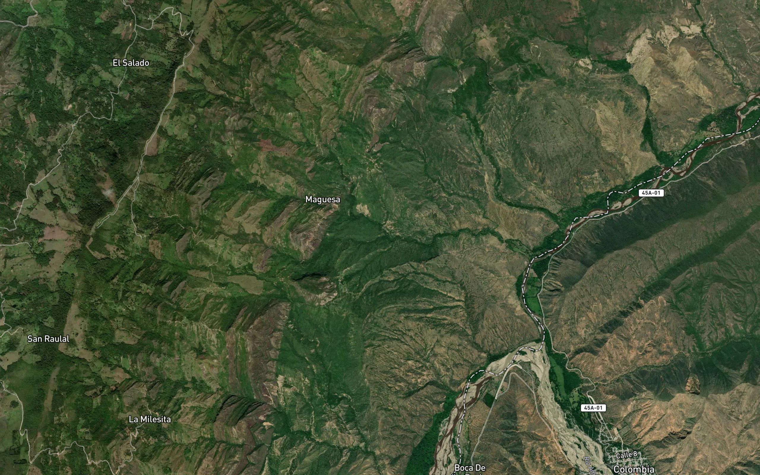 Quebrada El Llano