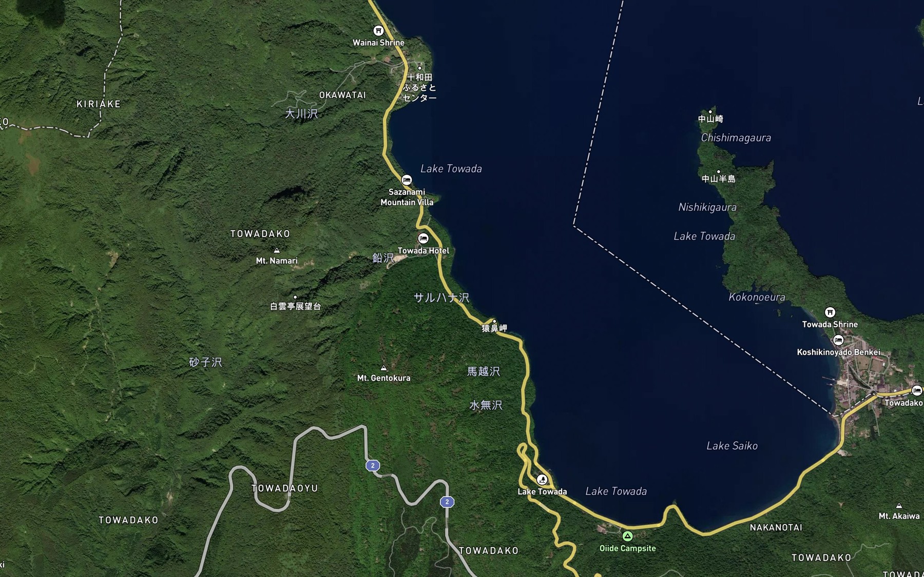 Satellite map of the Saruhana Sawa