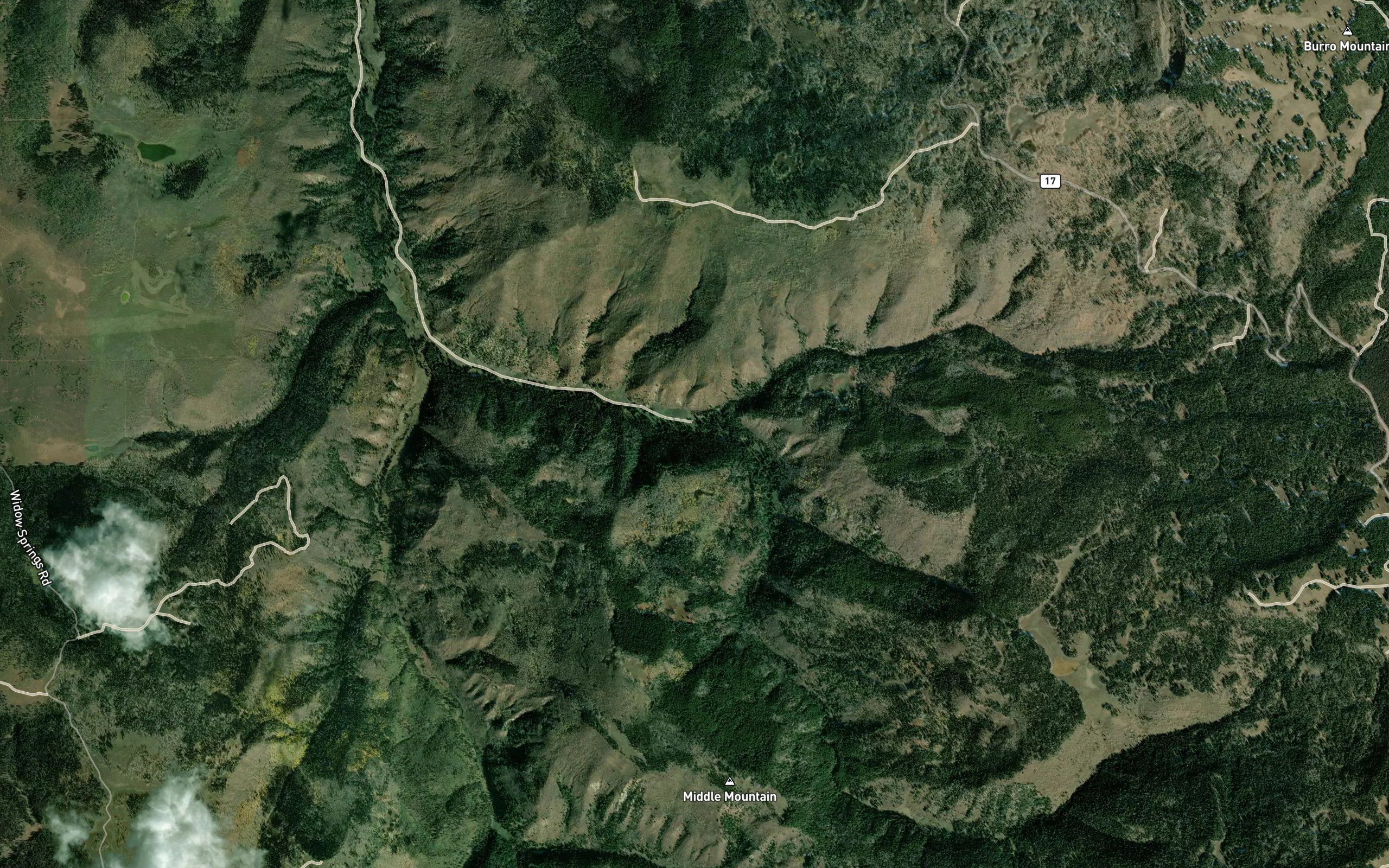 Middle Fork North Elk Creek