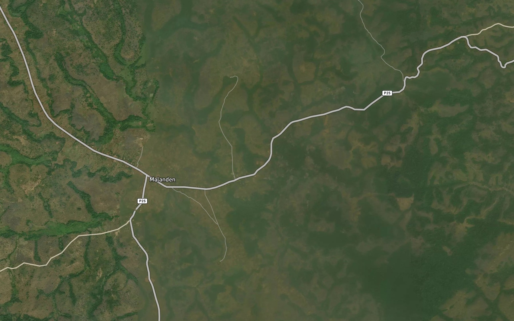 Satellite map of the Mbagniet