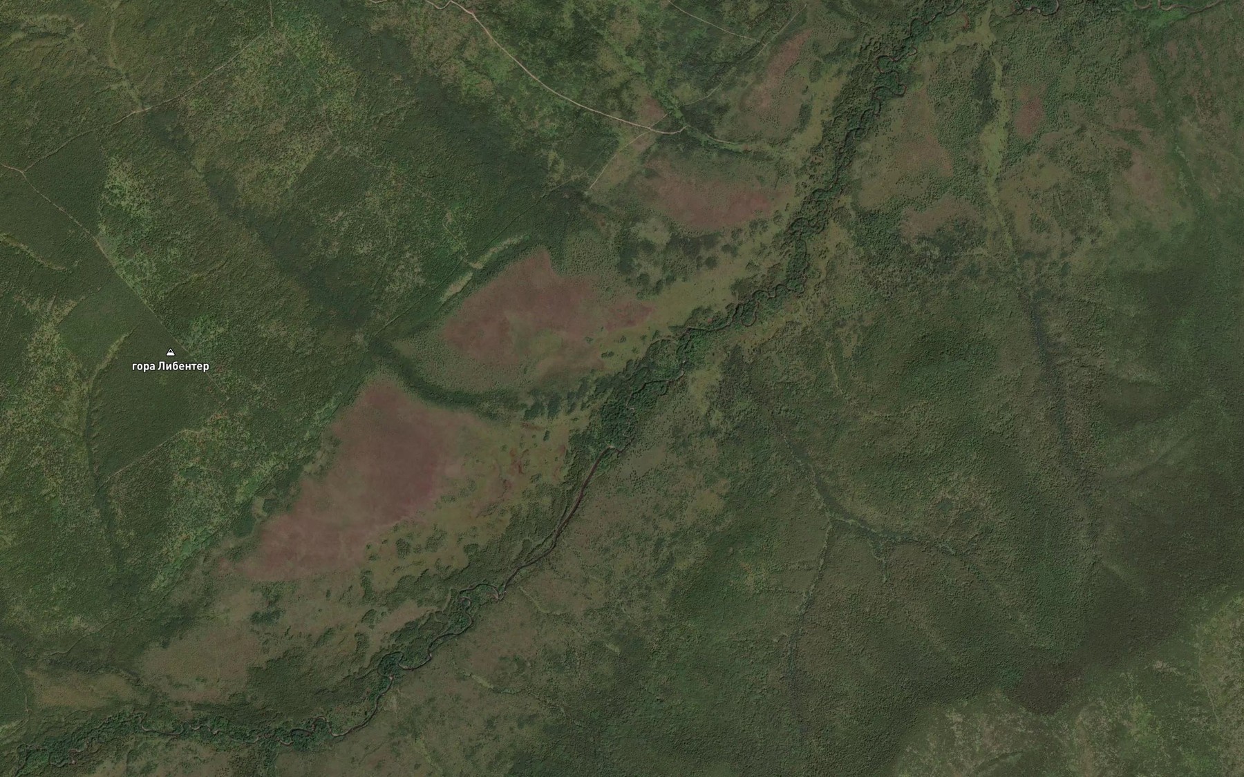 Satellite map of the Pikhtovyy