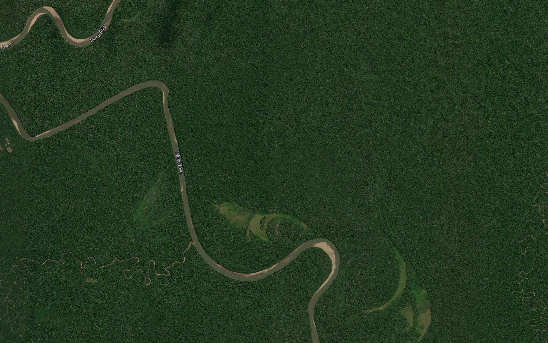 Satellite map of the Rio Shahuinto