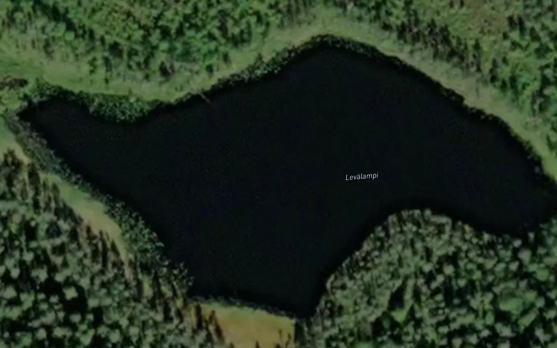 Satellite map of the Levalampi