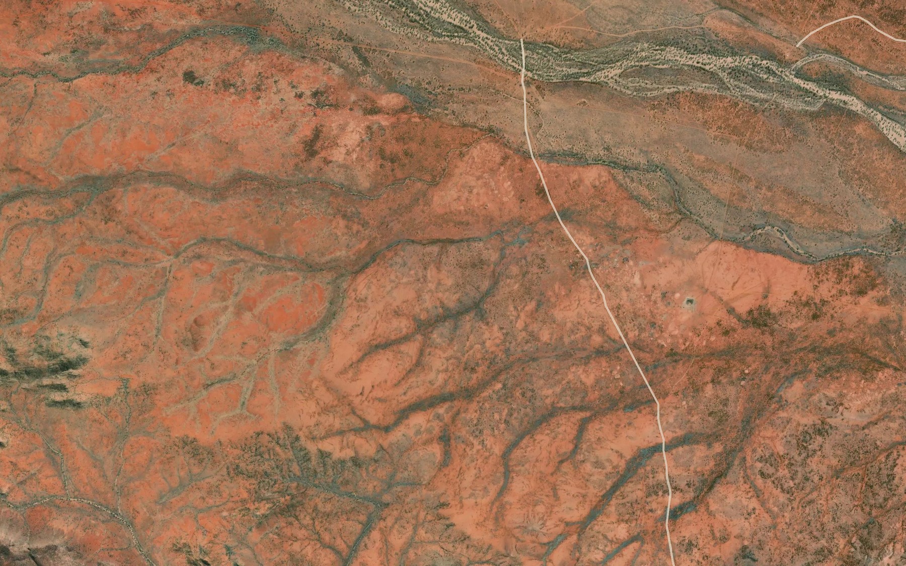 Satellite map of the Illogwa Creek