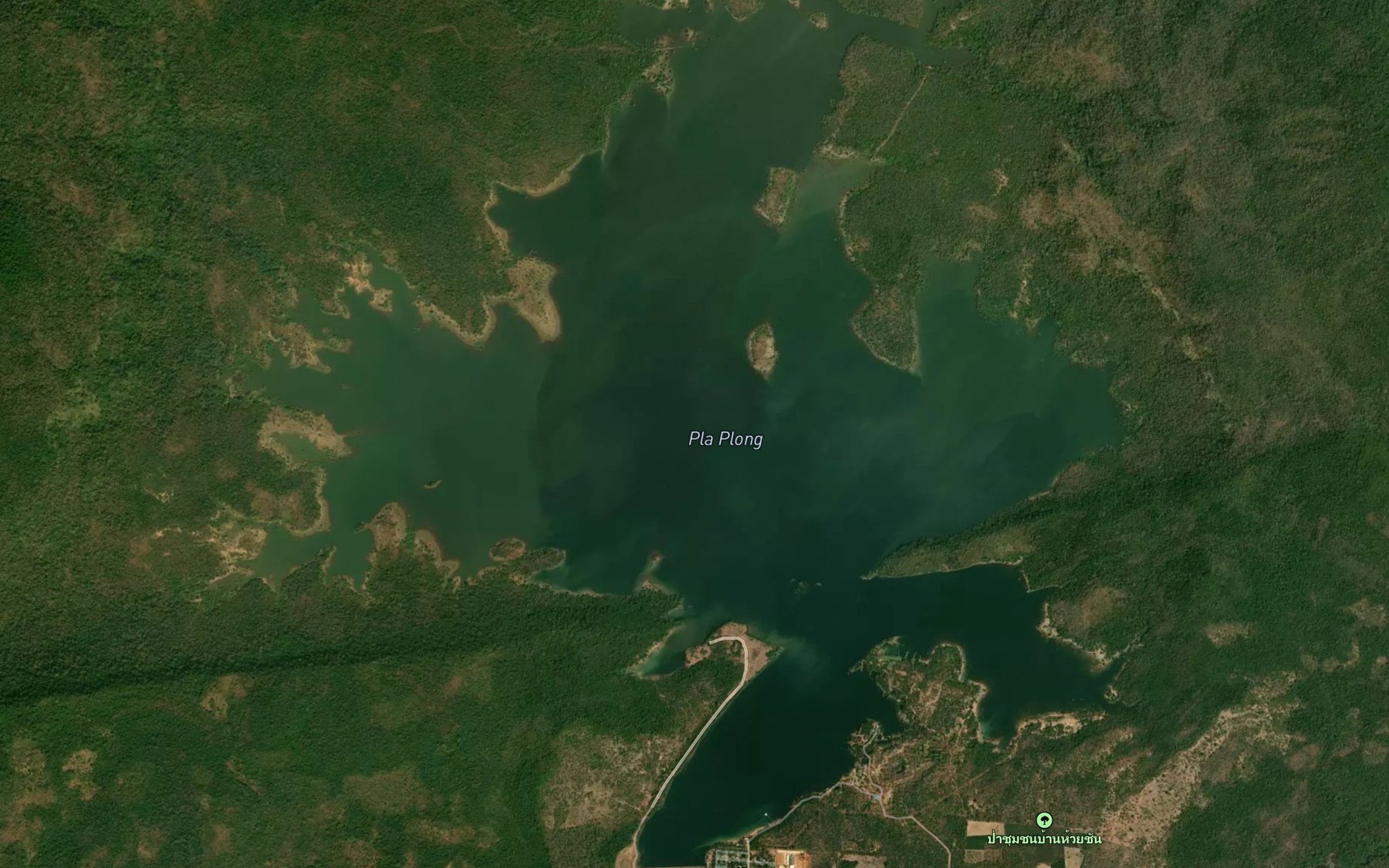 Satellite map of the Ang Kep Nam Phra Prong