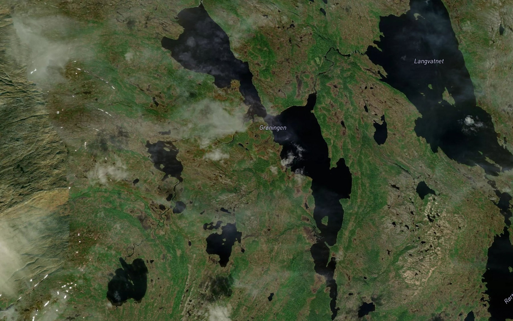Satellite map of the Groningen