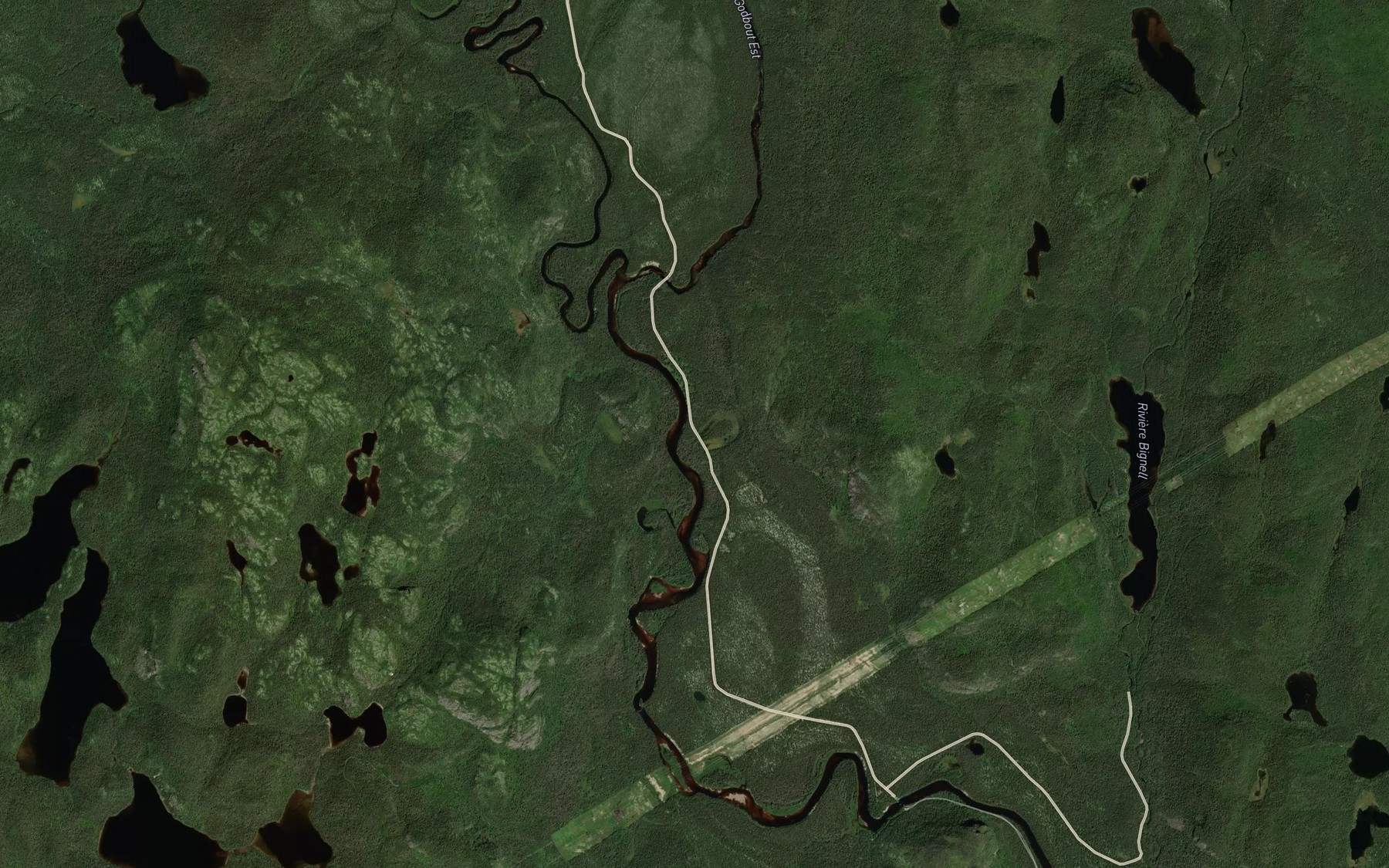 Satellite map of the Fosse du Trappeur
