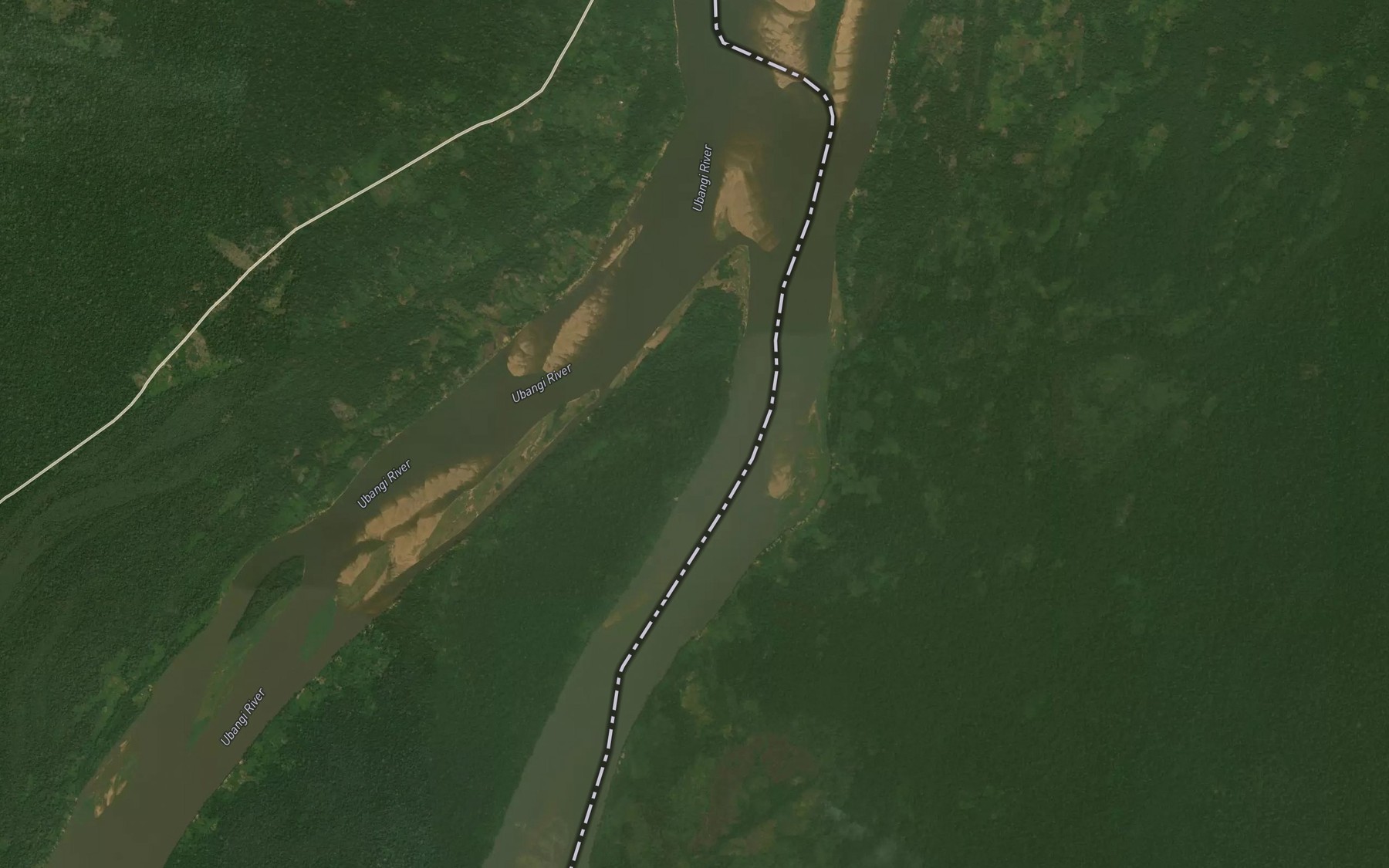 Satellite map of the Duope
