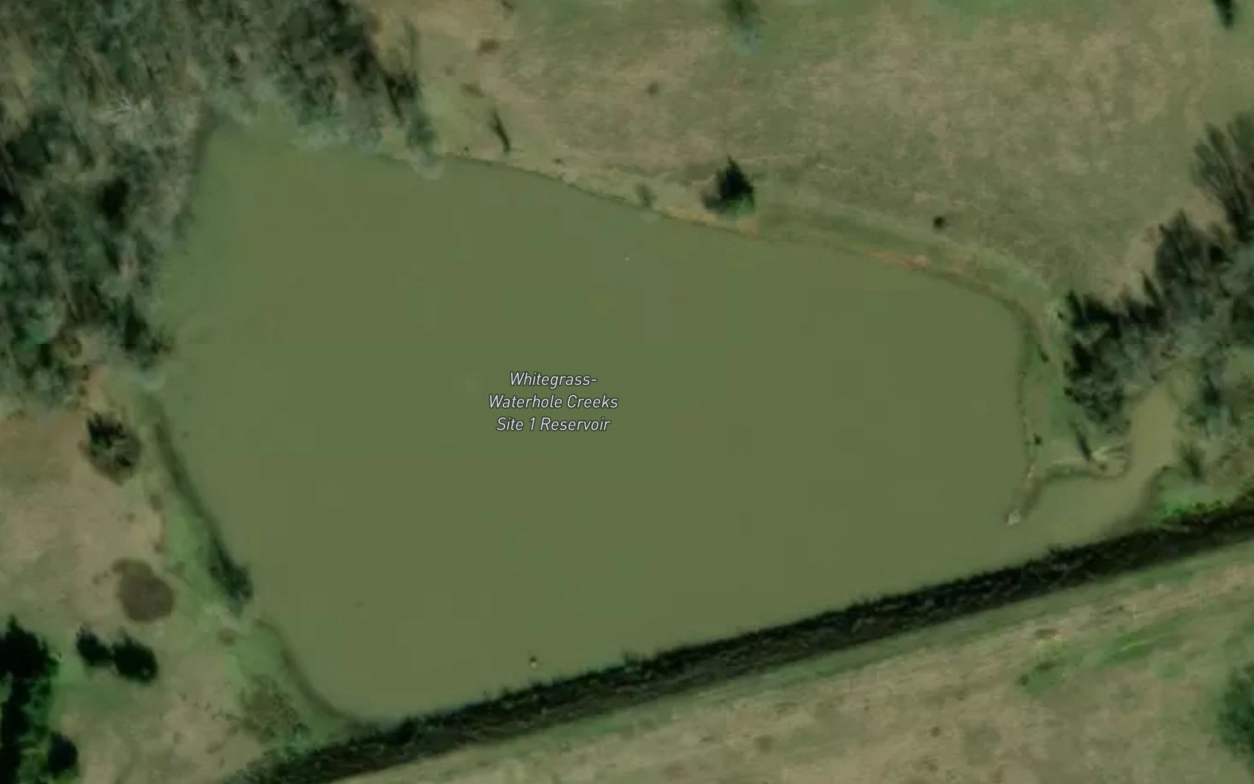 Whitegrass-Waterhole Creeks Site 1 Reservoir