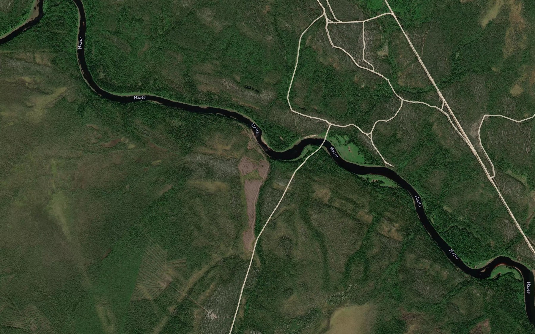 Satellite map of the Porog Diakos'