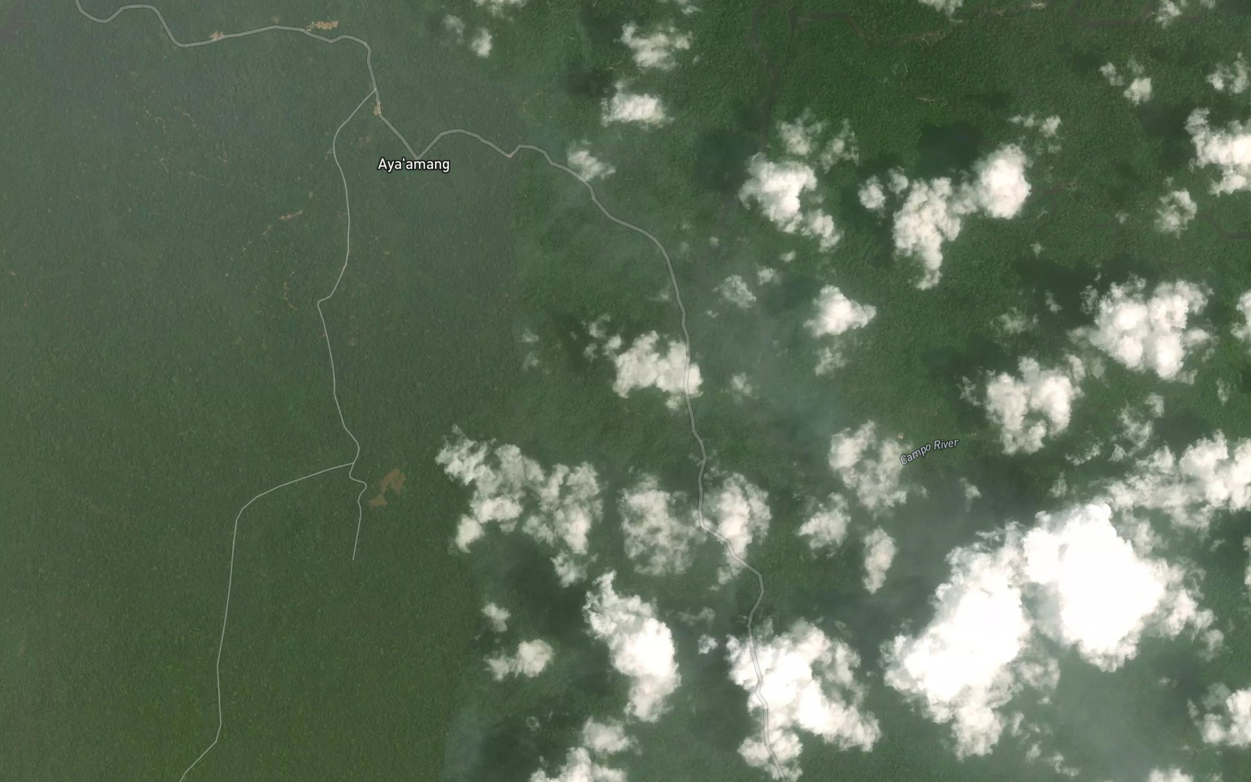 Satellite map of the Zeno