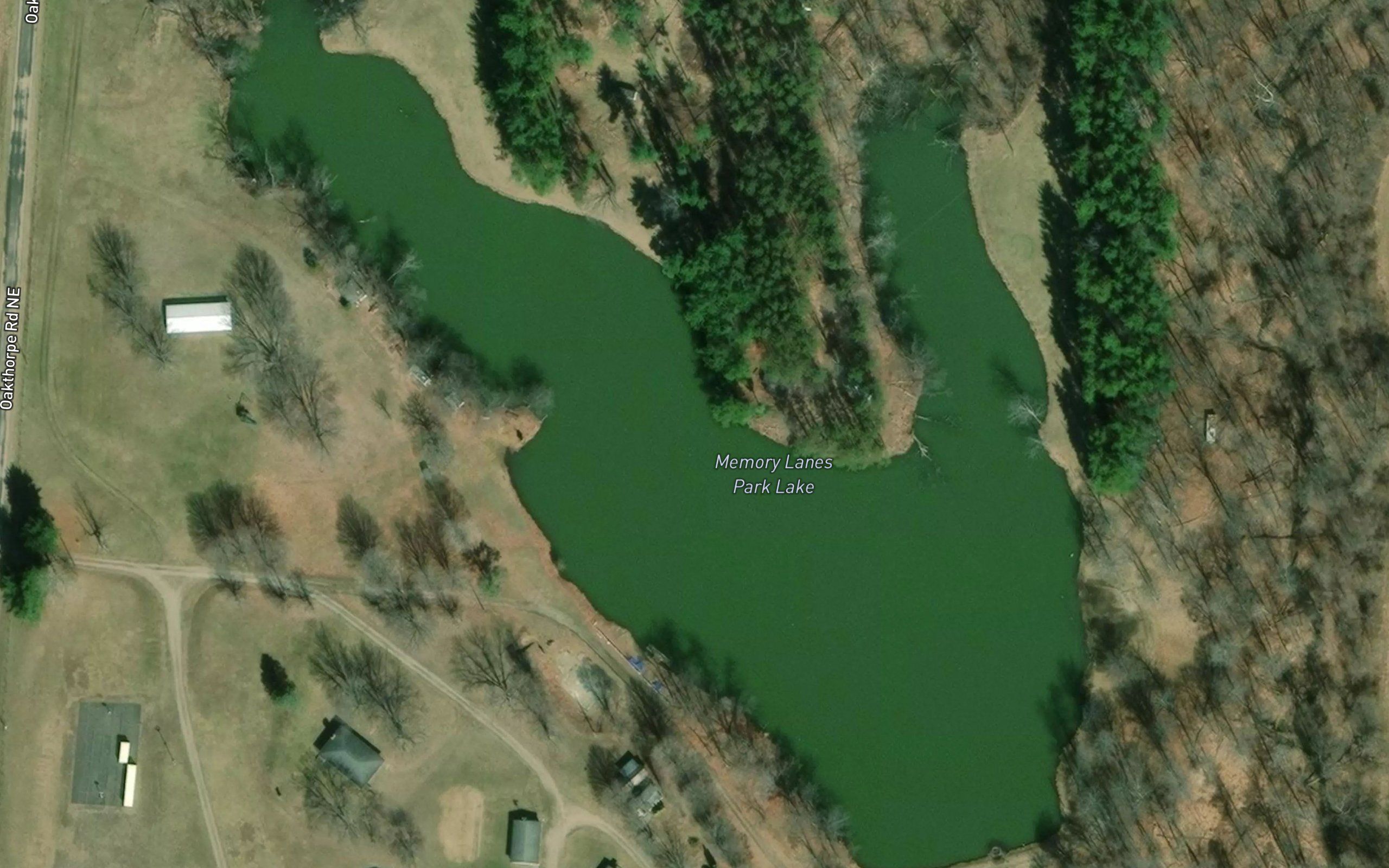 Memory Lanes Park Lake