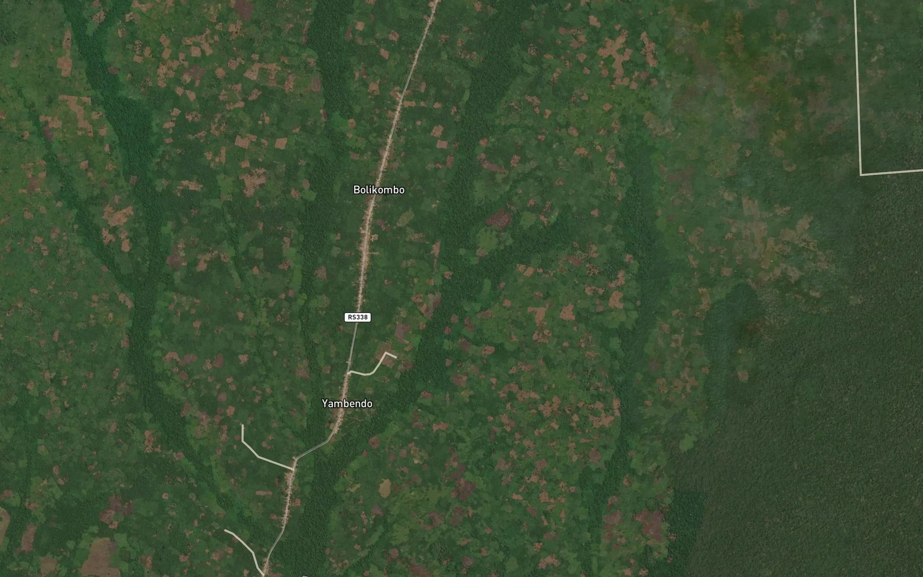 Satellite map of the Kaie