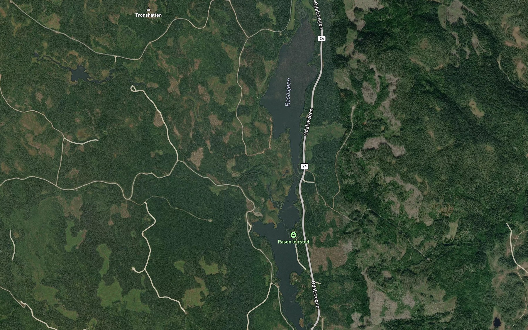 Satellite map of the Rasan