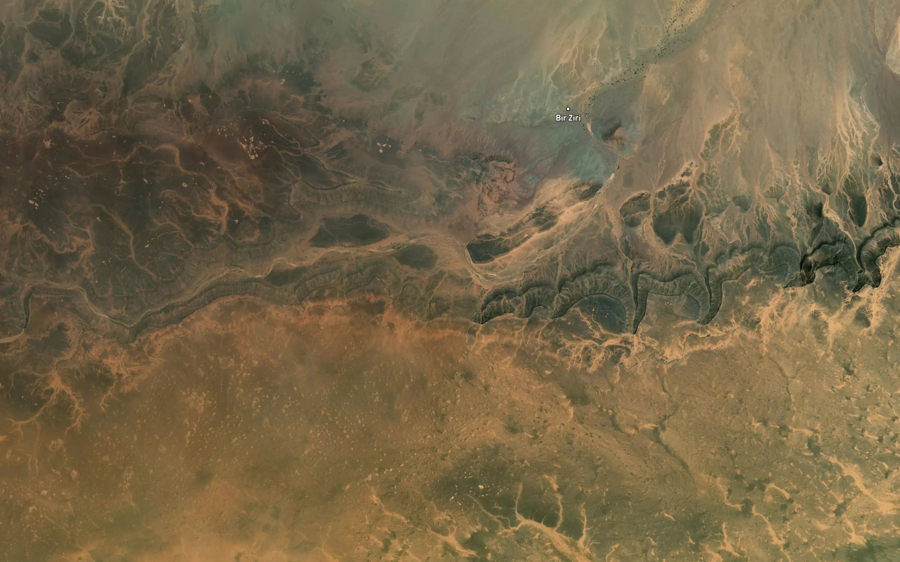 Satellite map of the Khang el Faroua