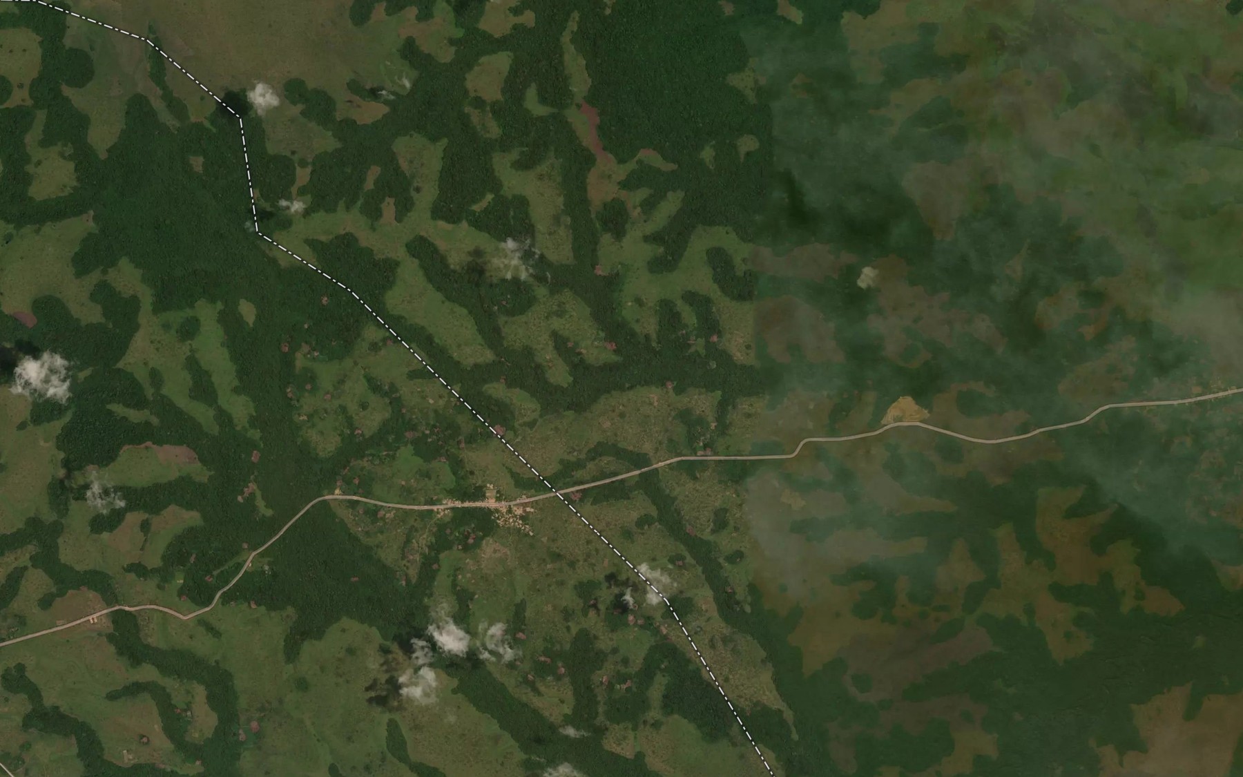 Satellite map of the Dou