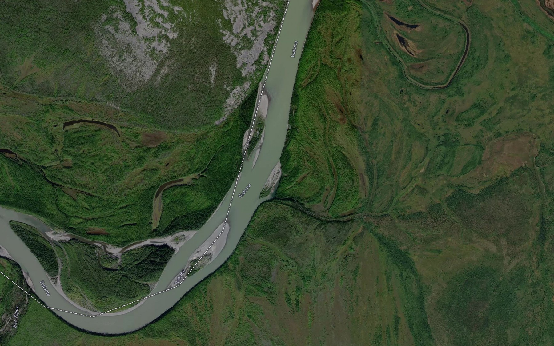 Satellite map of the Perekat Bulavinskiy