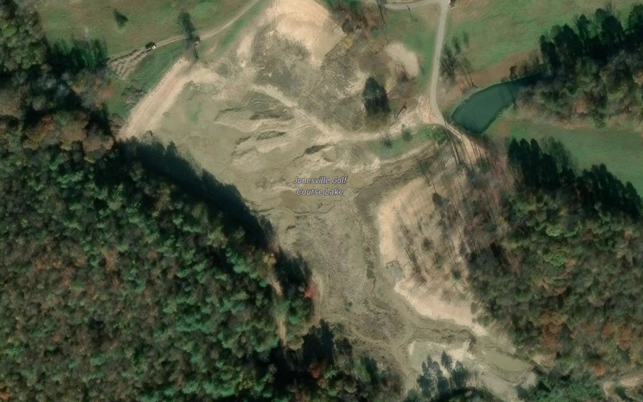 Jonesville Golf Course Lake