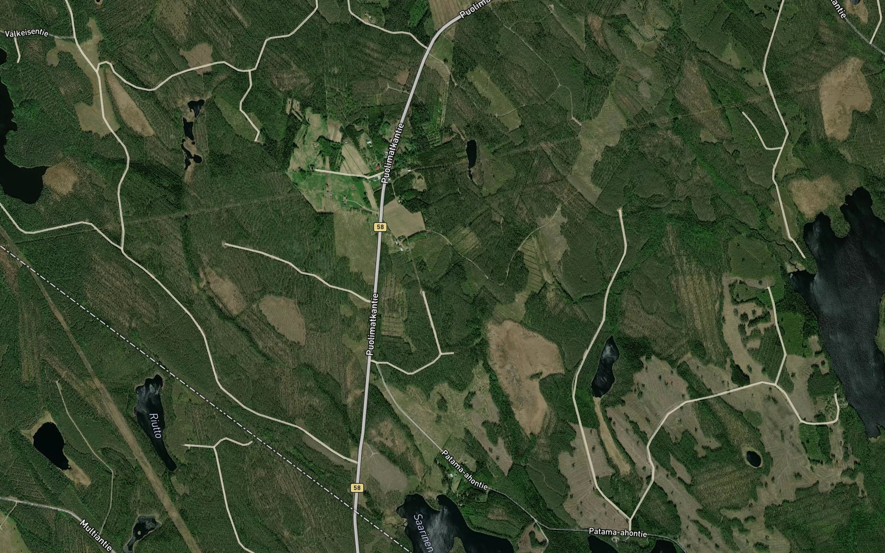Satellite map of the Notkonluoma