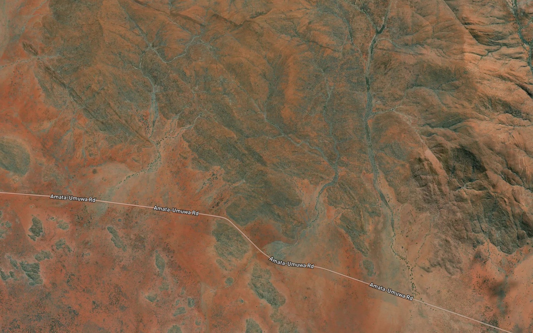Satellite map of the Oolperkinta Spring