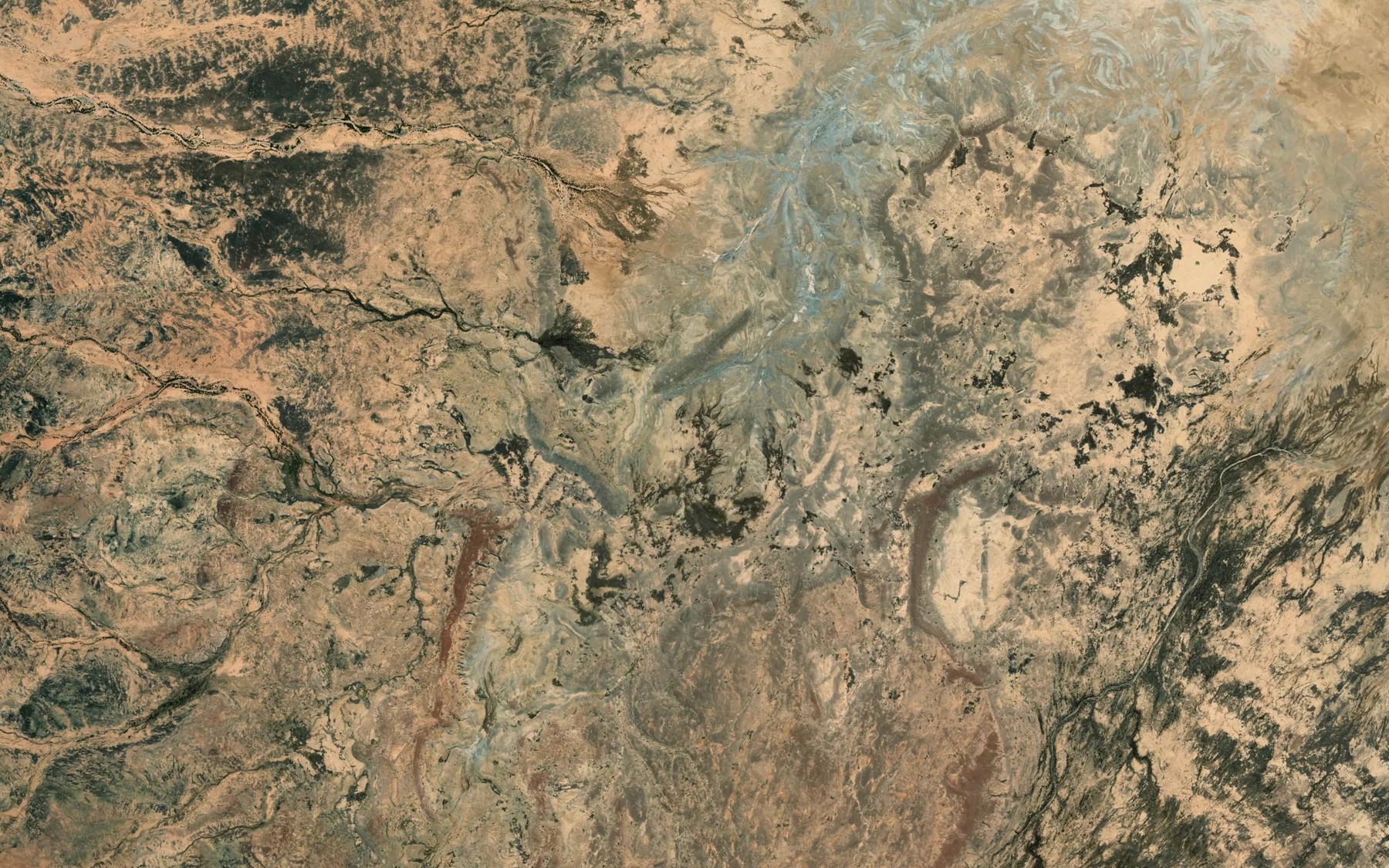 Satellite map of the Mosquito Creek