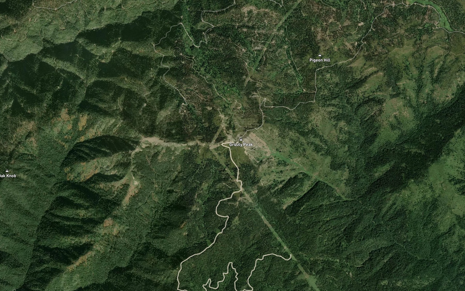 Satellite map of the Dad Lofton Spring
