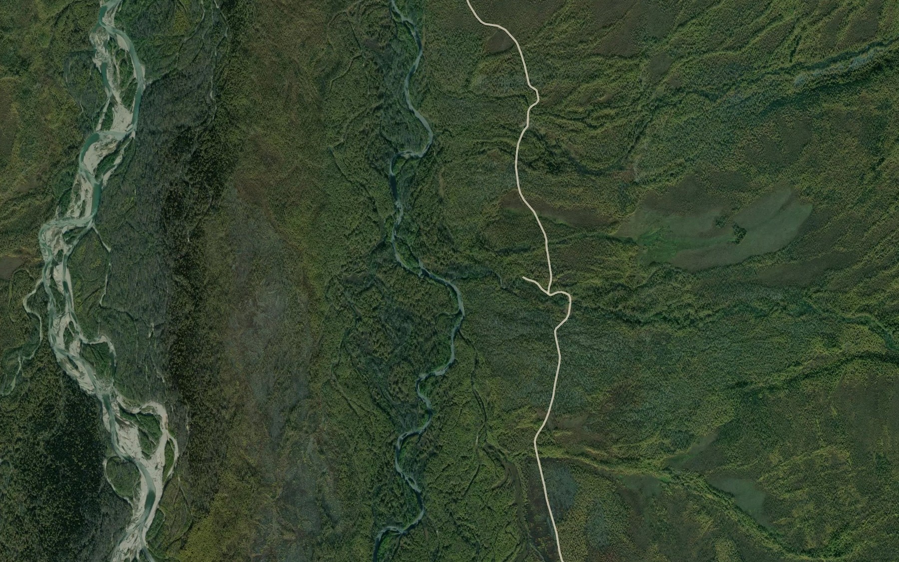 Satellite map of the Ulgirikan