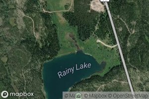 Satellite map of the Bertha Creek